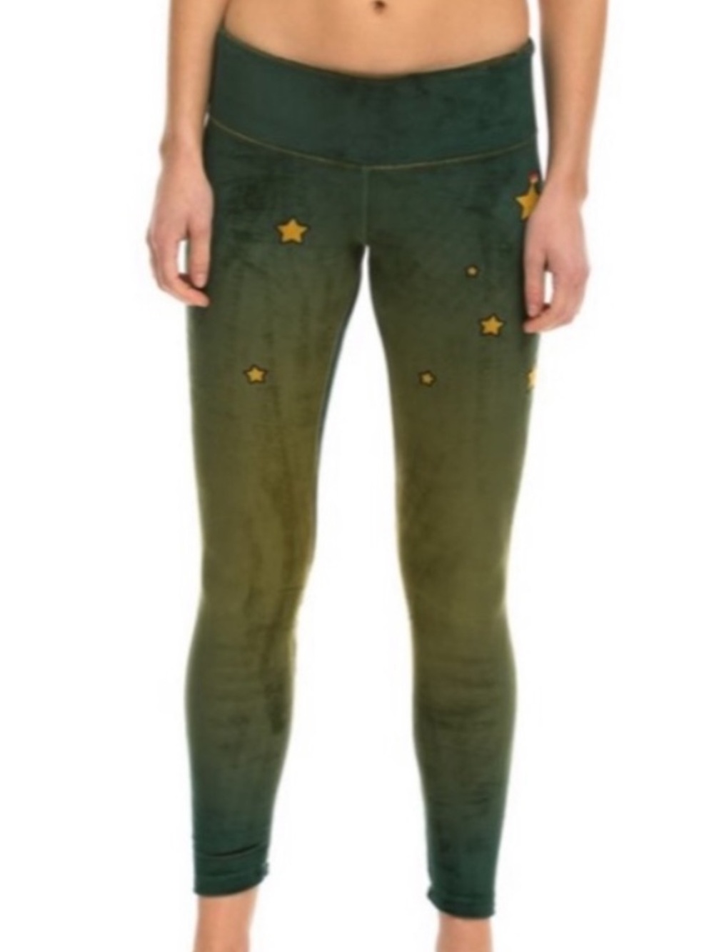 Aviator nation women’s ombré stars preppy bohemian leggings size medium